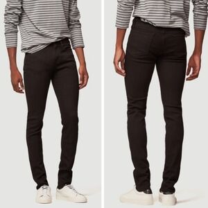 Frame Jagger True Skinny Black Jeans Size 28